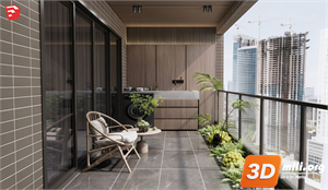 Balcony Skp Files